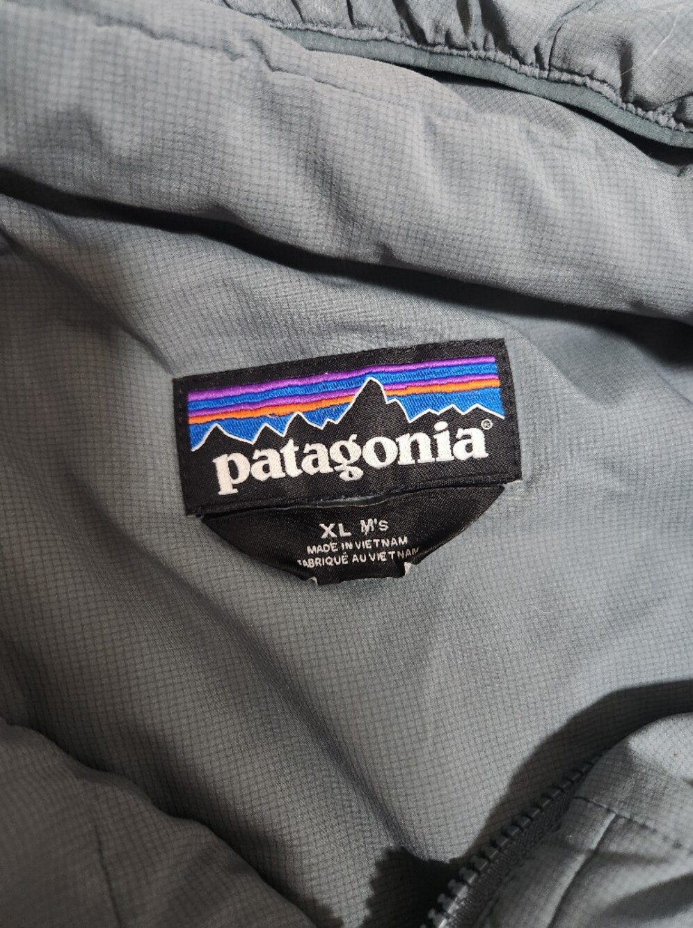 patagonia mens XL blue hoody - Picture 3 of 3